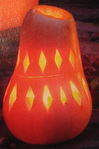 Pompoen kalebas uithollen en lampion maken